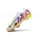 Nike Air Zoom Mercurial Vapor 16 Elite FG Blanco Amarillo Violeta Rojo