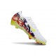 Nike Air Zoom Mercurial Vapor 16 Elite FG Blanco Amarillo Violeta Rojo