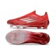 Bota de Futbol Adidas F50 Elite LL FG Rojo Plata