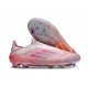 Bota de Futbol Adidas F50 Elite LL FG Rosa Blanco