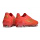 Bota de Futbol Adidas F50 Elite LL FG Rojo Dorado Met Rojo Vivo