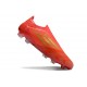 Bota de Futbol Adidas F50 Elite LL FG Rojo Dorado Met Rojo Vivo