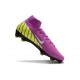 Nike Air Zoom Mercurial Superfly X Elite FG Violeta Blanco Amarillo