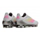 Bota de Futbol Adidas F50 Elite LL FG Gris Rosa