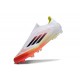 Bota de Futbol Adidas F50 Elite LL FG Blanco Negro Amarillo Solar