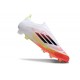 Bota de Futbol Adidas F50 Elite LL FG Blanco Negro Amarillo Solar