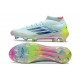 Adidas F50 Elite Mid Cut FG Casi Azul Azul Semilúcido Semi Amarillo Solar