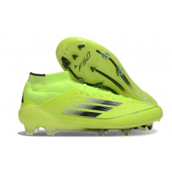 Adidas F50 Elite Mid Cut FG Amarillo Solar Negro