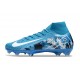 Nike Zoom Mercurial Superfly 10 Elite FG Azul Blanco