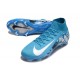Nike Zoom Mercurial Superfly 10 Elite FG Azul Blanco