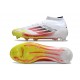 Adidas F50 Elite Mid Cut FG Ftwr Blanco Rojo Amarillo