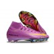 Nike Zoom Mercurial Superfly 10 Elite FG Violeta Amarillo