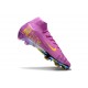Nike Zoom Mercurial Superfly 10 Elite FG Violeta Amarillo