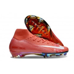 Nike Zoom Mercurial Superfly 10 Elite FG Rojo Blanco