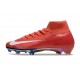Nike Zoom Mercurial Superfly 10 Elite FG Rojo Blanco
