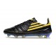 Adidas F50 Elite FG Botines de Futbol Negro Amarillo