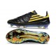 Adidas F50 Elite FG Botines de Futbol Negro Amarillo