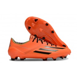 Adidas F50 Elite FG Botines de Futbol Naranja Negro