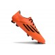 Adidas F50 Elite FG Botines de Futbol Naranja Negro