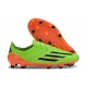 Adidas F50 Elite FG Botines de Futbol Verde Naranja Negro