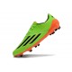 Adidas F50 Elite FG Botines de Futbol Verde Naranja Negro