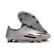 Adidas F50 Elite FG Botines de Futbol Plata Negro