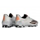 Adidas F50 Elite FG Botines de Futbol Plata Negro