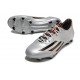 Adidas F50 Elite FG Botines de Futbol Plata Negro