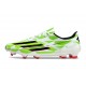 Adidas F50 Elite FG Botines de Futbol Verde Negro Blanco