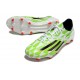 Adidas F50 Elite FG Botines de Futbol Verde Negro Blanco