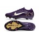 Nike Air Zoom Mercurial Vapor 16 Elite FG X MBAPPE Grand Morado Marfil claro