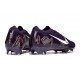 Nike Air Zoom Mercurial Vapor 16 Elite FG X MBAPPE Grand Morado Marfil claro