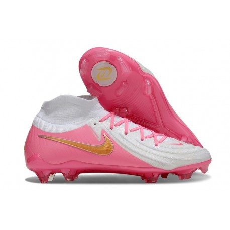 Nike Phantom Luna 2 Elite FG Blanco Rosa