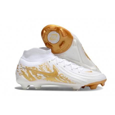 Nike Phantom Luna 2 Elite FG Blanco Dorado