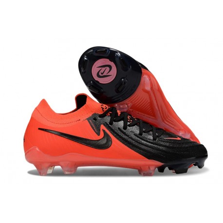 Zapatos Nike Phantom Luna II Elite L FG Negro Rojo