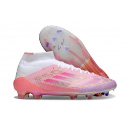 Adidas F50 Elite Mid Cut FG Rosa