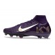 Nike Zoom Mercurial Superfly 10 Elite FG X MBAPPE Grand Morado Marfil Claro