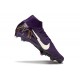 Nike Zoom Mercurial Superfly 10 Elite FG X MBAPPE Grand Morado Marfil Claro