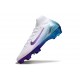 Nike Zoom Mercurial Superfly 10 Elite FG Blanco Azul Violeta
