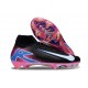 Nike Zoom Mercurial Superfly 10 Elite FG Negro Blanco Azul
