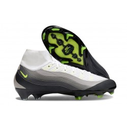Nike Zoom Mercurial Superfly 10 Elite FG X AM95 SE Negro Neon Amarillo Antracita Lt Grafito