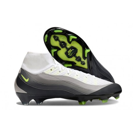 Nike Zoom Mercurial Superfly 10 Elite FG X AM95 SE Negro Neon Amarillo Antracita Lt Grafito