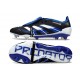 Adidas Predator Elite Foldover Tongue FG Negro Azul Lúcido Blanco