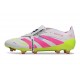 Adidas Predator Elite Foldover Tongue FG Blanco Rosa Lúcido Limón Lúcido
