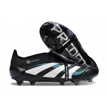 Adidas Predator Elite Foldover Tongue FG Negro Blanco Azul