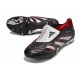 Adidas Predator Elite Foldover Tongue FG Negro Blanco Rojo