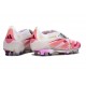 Botas adidas Predator 25 Elite Tongue FG Blanco Rosa 