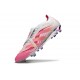 Botas adidas Predator 25 Elite Tongue FG Blanco Rosa 