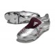 Botas adidas Predator 25 Elite Tongue FG Plateada