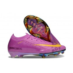 Botas Nike Mercurial Vapor XVI Elite FG Purpúrea Amarillo